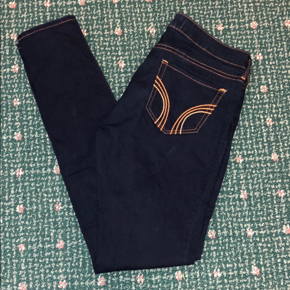 Hollister dark wash jeggings